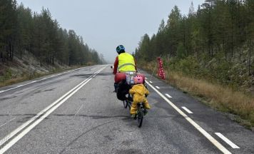 Reisevortrag: Mit Baby und Rad bis zum Polarkreis