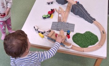 Neue Spielbereiche im Eltern-Kind-Zentrum Asten