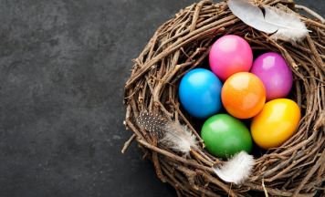 Bunte Ostereiersuche auf tips.at