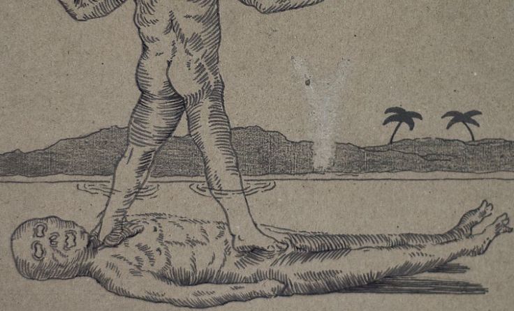 'Tell my wife to eat my corpse and when she is done eating my corpse, you'll eat her!'