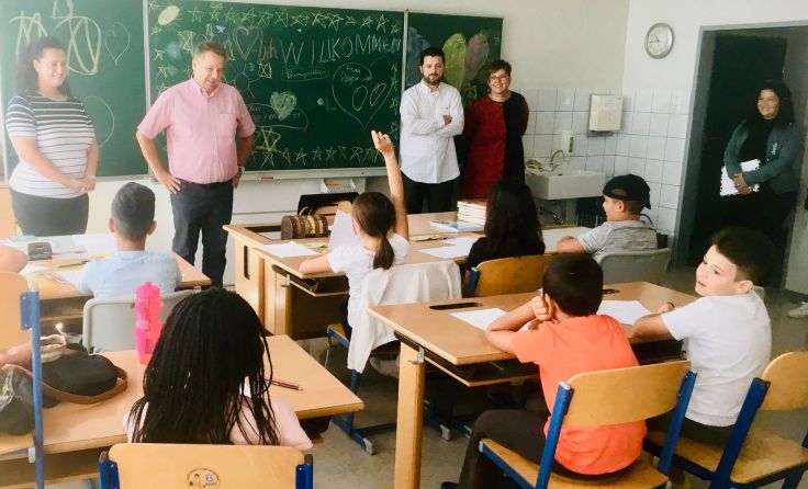 2018 nahmen 36 Teilnehmer am SommerSprachCamp in Pasching teil. Foto: Gemeinde Pasching