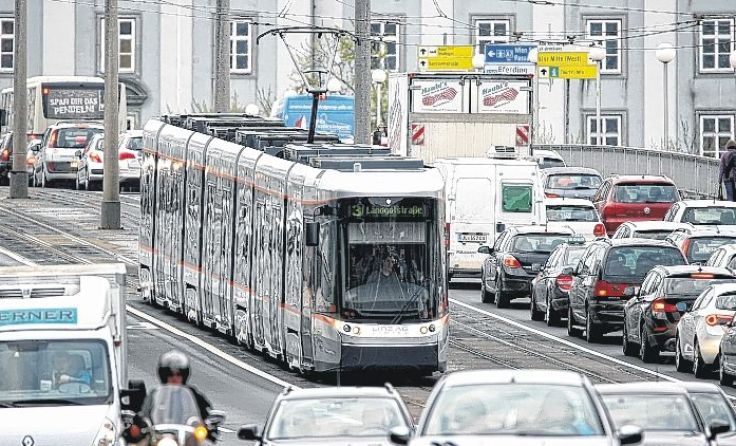 In der Straßenbahnlinie drei kam es unter anderem zu einem Vorfall. Foto: Weihbold
