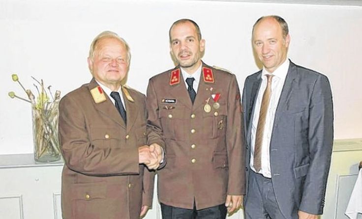 V.l.: Erich Minichberger, Andreas Schnabl, Manfred Hageneder