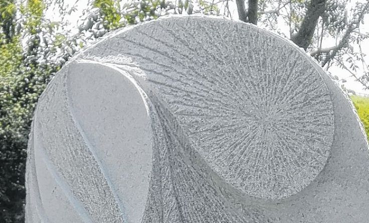 Die Skulptur von Monnier Foto: Huber