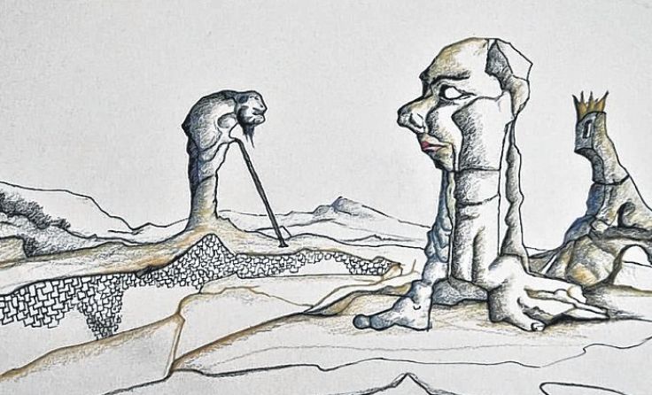 „Der Philosoph und der König“ von Peter Pendl Foto: Peter Pendl