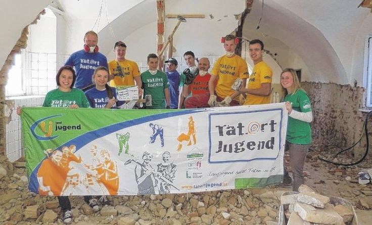 „Pack ma an, helf ma zam“, ein Projekt der LJ Kematen/Piberbach. Foto: LJ KePi 