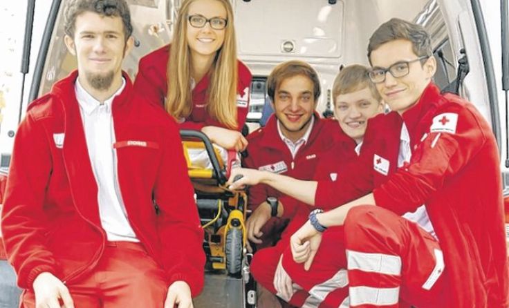 Sanitäterteam Eferding-Hartkirchen-Wilhering Foto: ÖRK Eferding