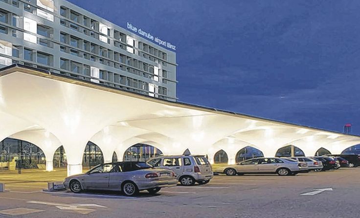 Pläne für Businesshotel mit direkter Terminal-Anbindung Sujet: Flughafen Linz