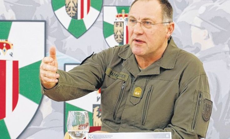 Generalmajor Kurt Raffetseder. Foto: Bundesheer/Simader