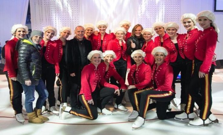 Das Synchron-Team Lemon Ice beim Linzer Eiszauber Foto: 1. USC Traun