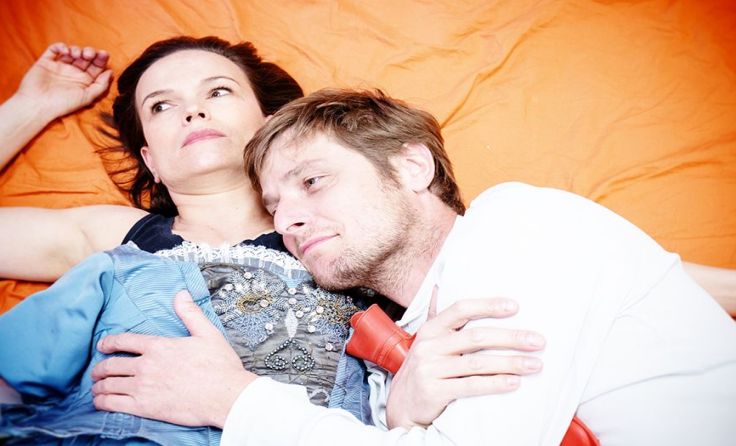 Julia Ribbeck und Martin Dreiling spielen „Romeo und Julia“. Foto: Erblehner