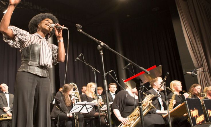 Funky Lemons Big Band mit Stargast Dorretta Carter am 18. Mai im ForumFoto:Brunmair