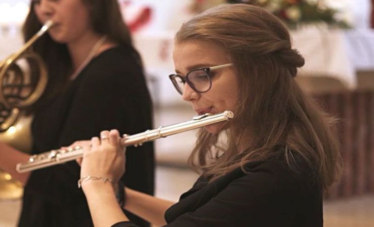 Lea Zachs Leidenschaft ist die Querflöte. Foto: privat/Zach