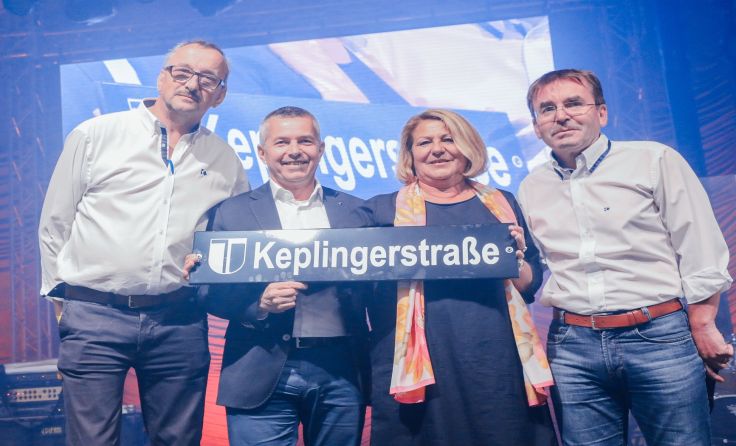 Ab sofort residiert der Betrieb in der "eigenen Straße". Foto: Gemeinde Traun.