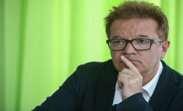Rudi Anschober will gegen die Atomkraft vorgehen. Foto: Volker Weihbold. 