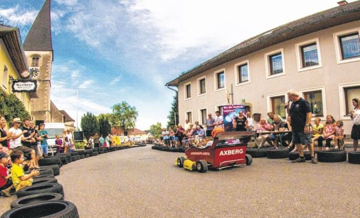 Am 11. August ist es wieder so weit: Crazy Race am Ofter-Ring. Foto: FF Oftering