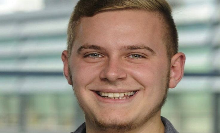 Michael Magauer arbeitet als Zivildiener im JUZ Foto: JCUV