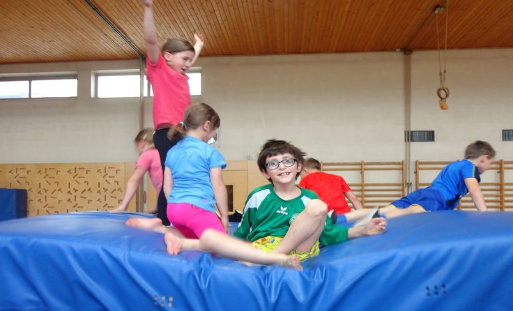 Lustige Turnstunden Foto: VS Kefermarkt