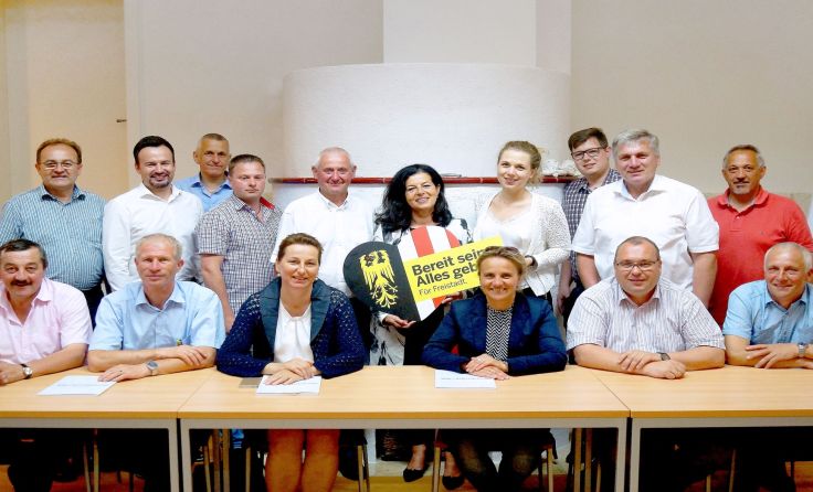 Das OÖVP Bezirksteam bei der Klausur in Bad Zell Foto: OÖVP/Mark 