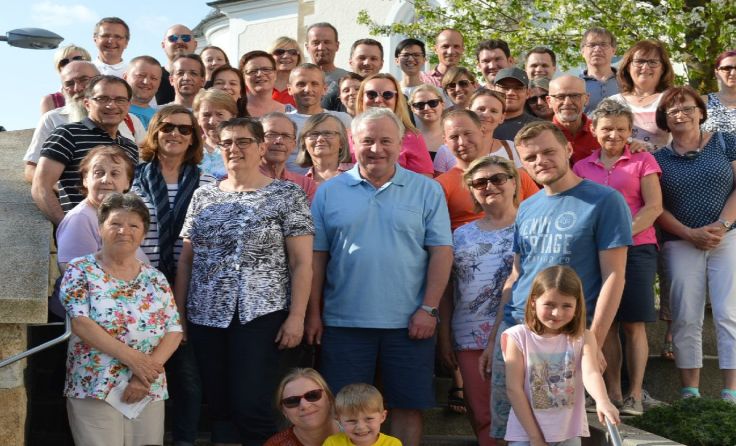 Die Rundfahrt führte durch alle 26 Ortschaften des Gemeindegebietes.