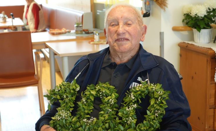 Johannes Irndorfer ist am 12. November 1919 geboren und in Elz aufgewachsen. Foto: BSH Lasberg 
