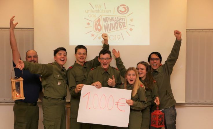 Toll gemacht! Freude bei den Jungflorianis Foto: FF Rauchenödt 