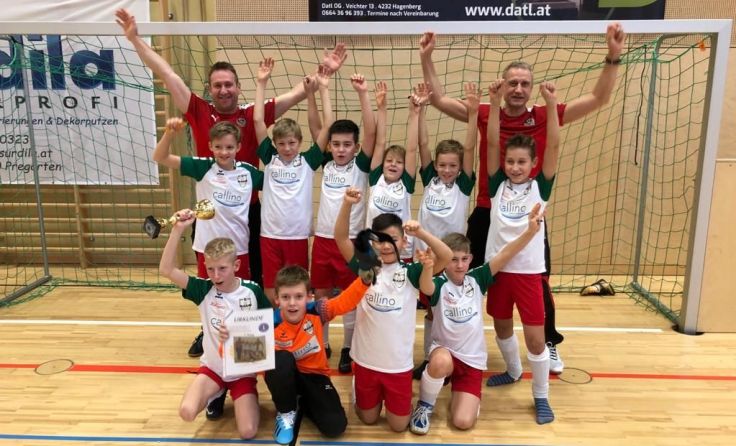 Die siegreiche U11 der SPG Pregarten Foto: SPG Pregarten 