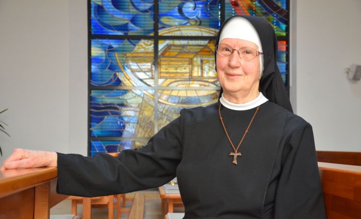 Sr. Herma ist Ordensschwester der Franziskanerinnen von Vöcklabruck. Foto: sue