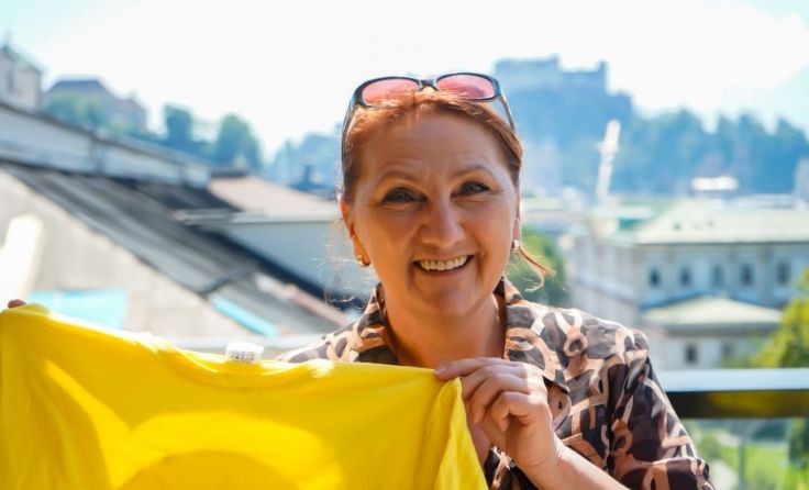 Veronika Walchshofer aus Hirschbach ist die Obfrau der IG Landschaftsschutz Mühlviertel Foto: Fredy