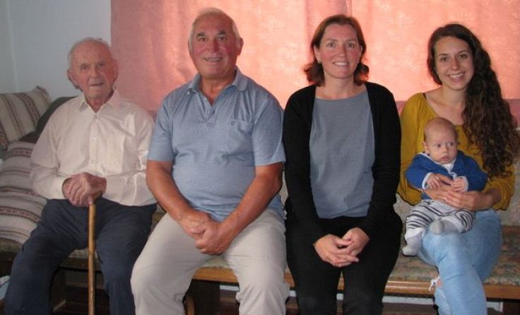 Franz Krupka (92), Gottfried Krupka (68), Beatrix Chalupar (47), Hanna Naderer (22), Elia Naderer