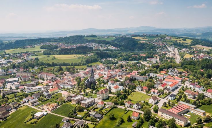 Pregarten ist u.a. durch die Nähe zu Linz eine beliebte Wohngemeinde.Foto: Matthias Zwittag