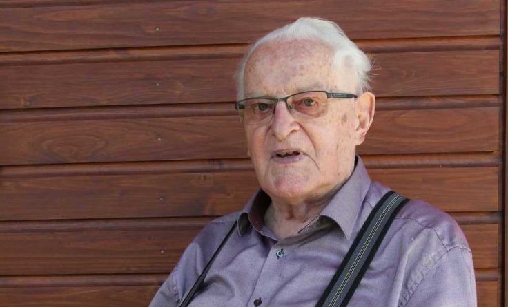 Rudolf Grüll, Tenor im Chor vom Seniorenbund Freistadt Foto: sue