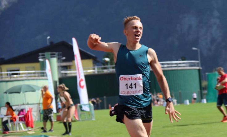 Freude über die persönliche Bestzeit Foto: Lengauer