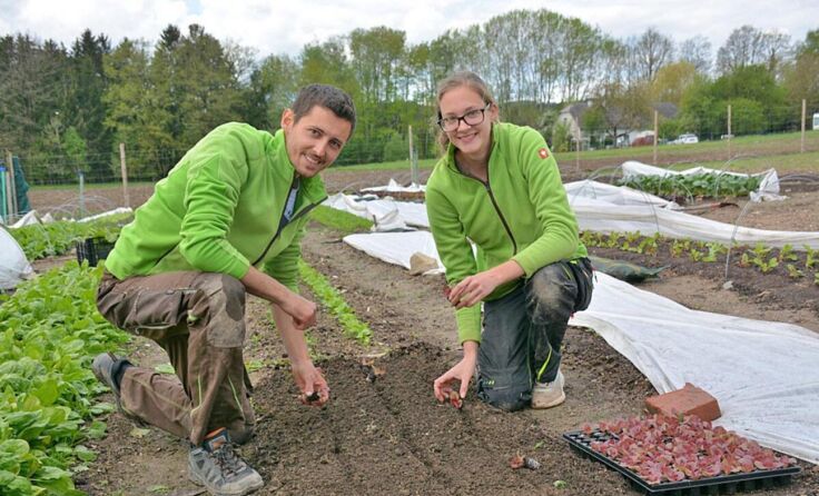 Katharina Berndl und Paul Walchshofer waren mit der Saison sehr zufrieden. (Foto: Erwin Pramhofer)