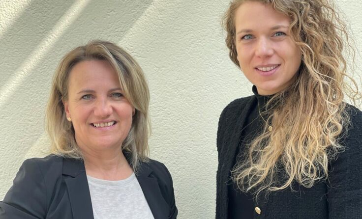 BR Johanna Miesenberger (l.) und ABg.z.NR Johanna Jachs (Foto: Liebherr)