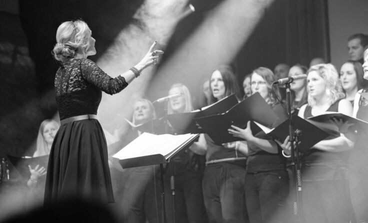 Der Chor wird von Angelika Dorninger geleitet. (Foto: Andreas Wagner)