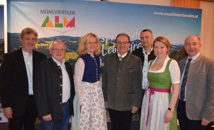 Die Obleute des Verbandes Mühlviertler Alm (Foto: MV Alm)