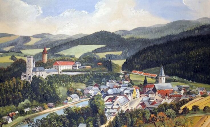 Rosenberg, auf einem Bild von E. Wagner (Foto: Bild: E Wagner)