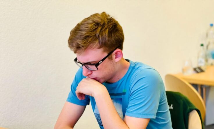 Der St. Oswalder belegte hinter zwei Großmeistern den 3. Platz. (Foto: Ivan Sosa Nesper)