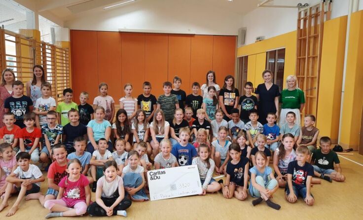 Die Pierbacher Volksschüler können stolz auf sich sein! (Foto: VS Pierbach)