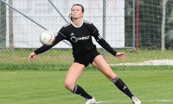 Laura Priemetzhofer (Freistadt) siegte mit ihrem Team gegen Arnreit. (Foto: ÖFBB)