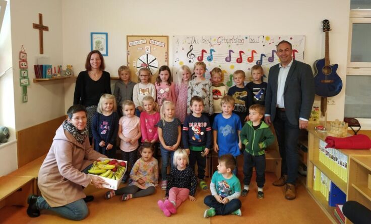Regiofaire Vitamine für den Kindergarten Bad Zell (Foto: privat)