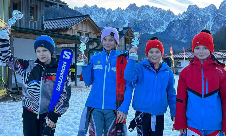 Matteo, Greta, Mona, Lukas (v.l.) (Foto: Karin Flautner (USC Freistadt))