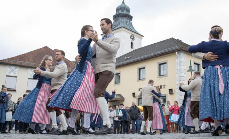 Beim Färbermarkt Gutau dreht sich am 7. Mai alles um den Blaudruck. (Foto: Färbermuseum Gutau)
