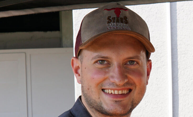 Dominik Hofreiter aus Lasberg ist als Grilltrainer ganz in seinem Element. (Foto: Hofreiter)