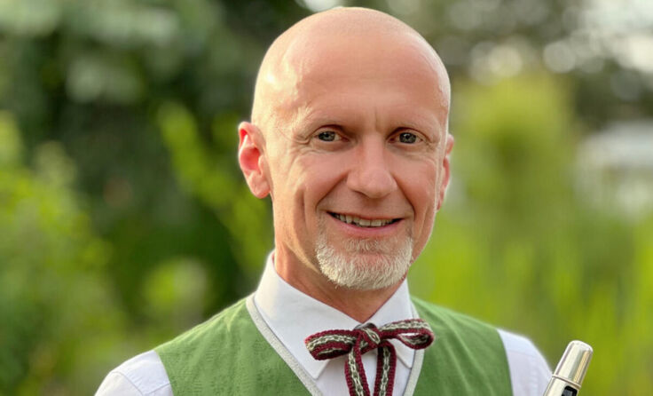 Christian Leitner ist Obmann des Musikvereins Grünbach (Foto: Andrea Leitner)