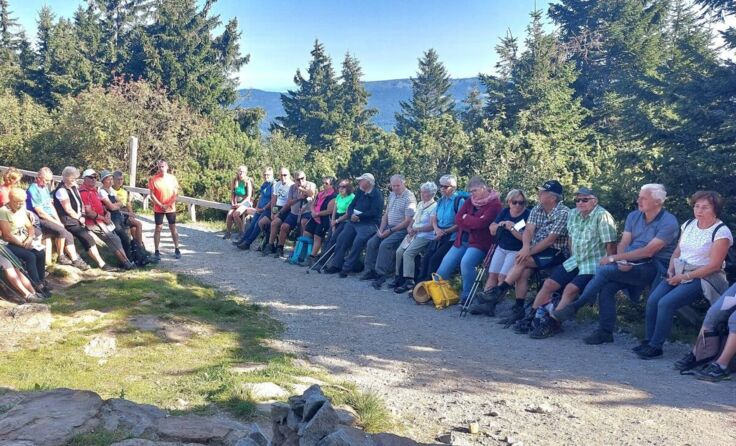 Bergmesse bei der Pfarrfahrt der Lasberger (Foto: Gerlinde Tucho)