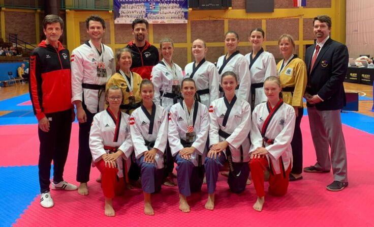 2023 Croatia Open: OÖ. Landeskadersportler aus Tragwein und Freistadt (Foto: TKD ASVÖ Tragwein)