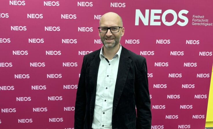 Gerald Pirklbauer aus Hirschbach/Mkr. wurde ins NEOS OÖ-Landesteam gewählt. (Foto: NEOS)