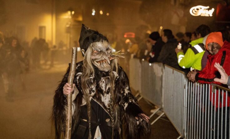 „D'Ruaß Bartln“ laden am 2. Dezember zum Krampuslauf in Grünbach ein. (Foto: privat)